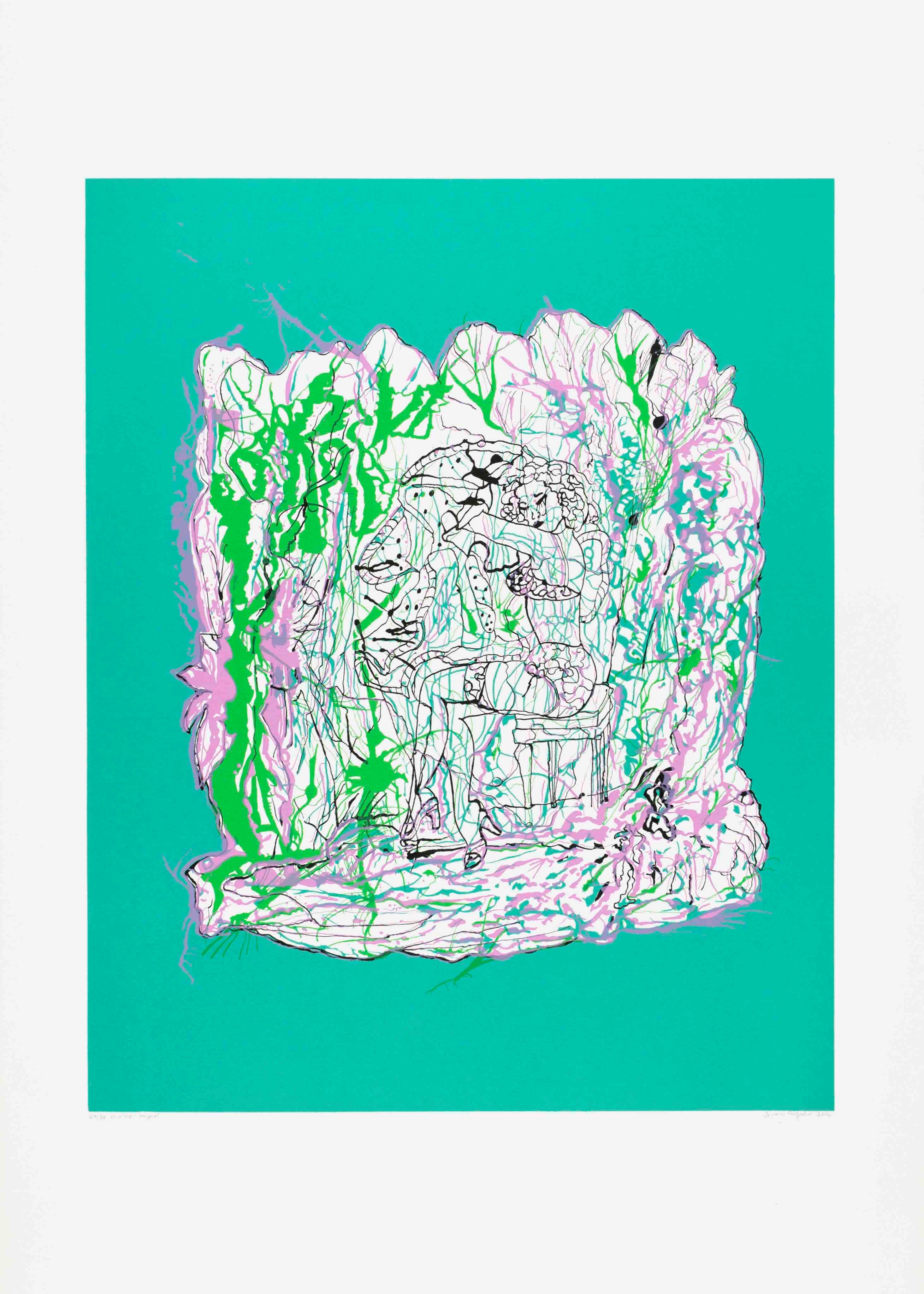 Jahresgaben PinUp August 69 x 49 cm 2015 Auflage je 50